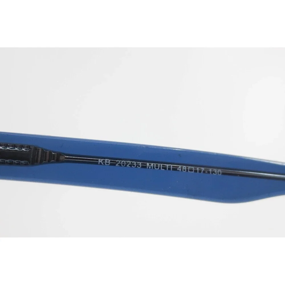 Kate Spade KB 20233 Multi Tortoise Blue Rectangular Eyeglasses Frames 48-17-130